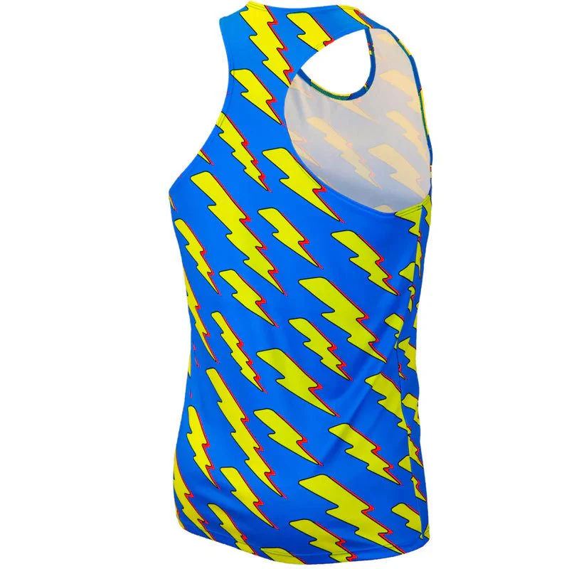 BOA Men's Competitor Lite Printed Singlet - Lightning - Image 2