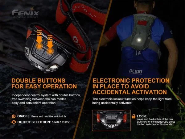 Fenix HL18R-T V2 – 800 Lumens USB Rechargeable LED Headlamp - Image 10