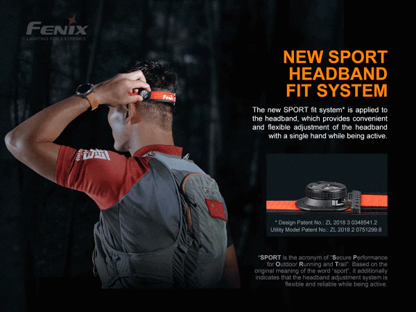 Fenix HL18R-T V2 – 800 Lumens USB Rechargeable LED Headlamp - Image 7