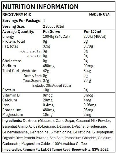 Tailwind Recovery Mix - Vanilla Premium Post-Workout Recovery - Image 6